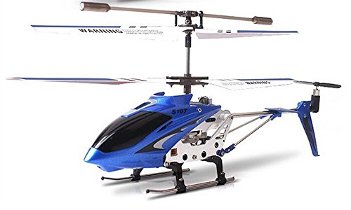 YSILE Syma 2nd Edition S107 S107G New Version Indoor Helicopterr (Blue)