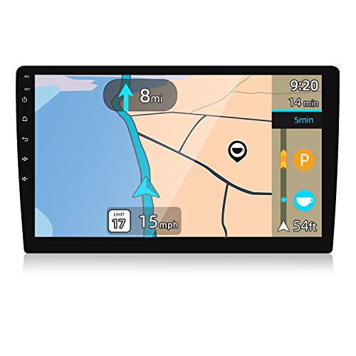 YUNTX PX6 Android 10 Universal Autoradio - 4G+64G - 9 Pulgada Pantalla IPS - Cámara Trasera &Map Gratis - Soporte Dab/GPS/Mandos de Volante/USB / 4G / WiFi/Bluetooth 5.0 / MirrorLink/Carplay