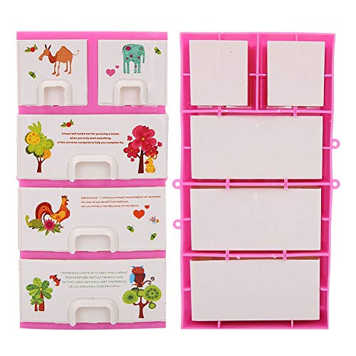 Zerodis Mini Caja de Almacenamiento de la casa de muñecas, Nuevo y Encantador patrón de Animales Armario Armario para Doll Accesorios Colección Muebles de casa de muñecas Zerodis Mini Caja de Almacenamiento de la casa de muñecas, Nuevo y Encantador patrón de Animales Armario Armario para Doll Accesorios Colección Muebles de casa de muñecas