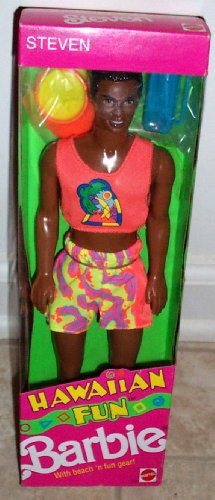 1990 Hawaiian Fun Steven Ethnic Barbie Doll Item #5945 by Barbie