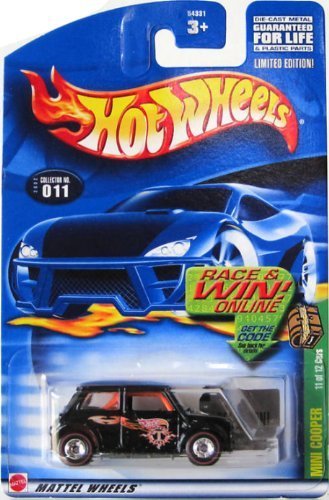 2002 Treasure Hunt -#11 Mini Cooper #2002-11 Mattel Hot Wheels 1:64 Scale Collectible Die Cast Car by Hot Wheels