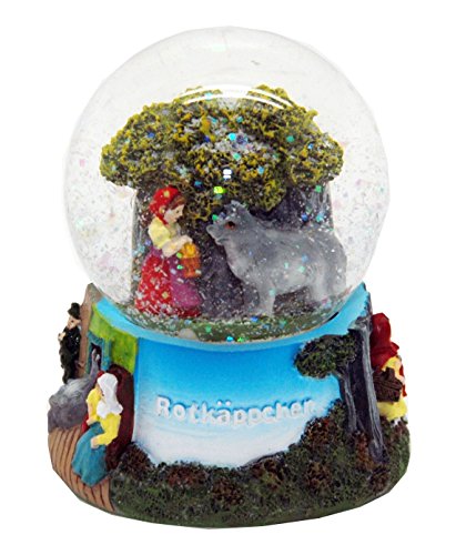 30035 Cuento bola de nieve Caperucita Roja y y el lobo feroz 65 mm 30035 Cuento bola de nieve Caperucita Roja y y el lobo feroz 65 mm