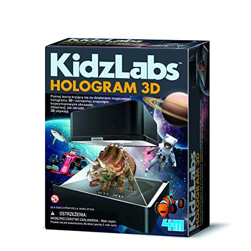 4M- Kidzlabs Proyector Holográfico, Multicolor (403394)