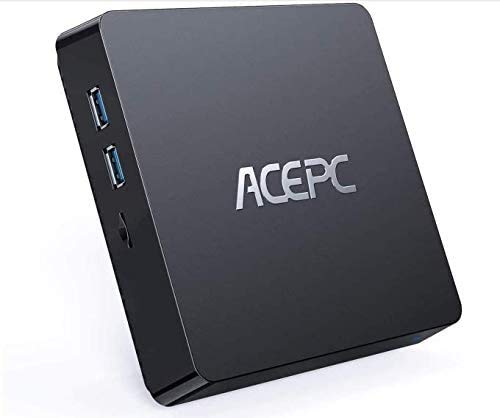 ACEPC T11 Mini PC, 8GB RAM+128GB ROM, Windows 10 Pro, Intel Atom Z8350,Soporta SSD/HDD de 2.5 Pulgadas, 4K HD/Dual WiFi/Bluetooth 4.2 Mini computadora