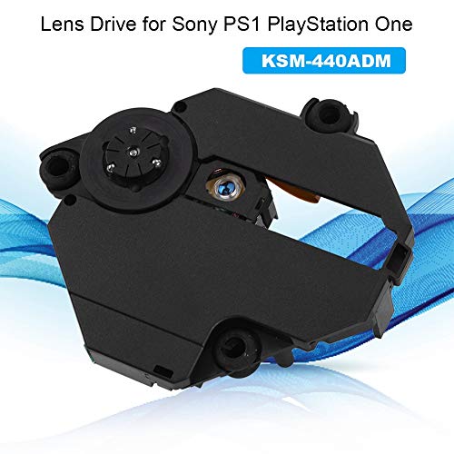 Acogedor Pieza de reparación de Lente de Unidad óptica KSM-440ADM para Sony PS1 Playstation One Negro