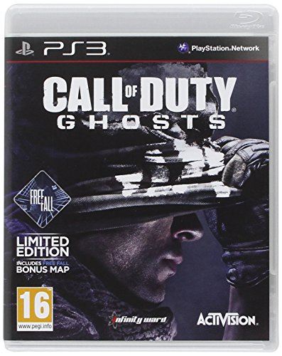 Activision Call of Duty: Ghosts, PS3 Básica + DLC PlayStation 3 vídeo - Juego (PS3, PlayStation 3, FPS (Disparos en primera persona), Modo multijugador, M (Maduro))