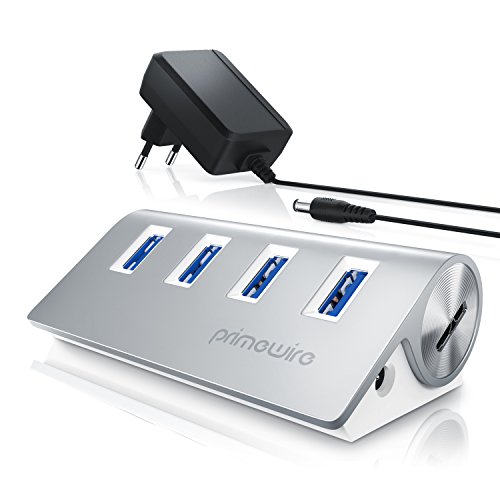 Activo 3.0 USB Hub 4 Puertos - Fuente de alimentación - 5 GBits - Distribuidor - para Notebook Ordenador portátil - Windows y Mac Activo 3.0 USB Hub 4 Puertos - Fuente de alimentación - 5 GBits - Distribuidor - para Notebook Ordenador portátil - Windows y Mac