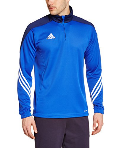 adidas Sere14 TRG TOP - Sudadera para hombre, color azul / blanco, talla S