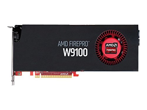 AMD FirePro W9100 32 GB GDDR5 - Tarjeta gráfica (FirePro W9100, 32 GB, GDDR5, 512 bit, 4096 x 2160 Pixeles, PCI Express x16 3.0)
