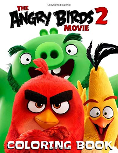 Angry Birds Movie Coloring Book: Great Coloring Book for Kids Ages 4-8, 9-12 (Unofficial & Unauthorized)