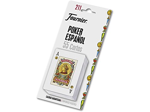 Baraja Poker Español N.211 con 54 Cartas Fournier 28546