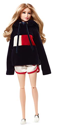 Barbie Muñeca Fashion Tommy Hilfiger, Multicolor, 30 cm (Mattel FPV63)