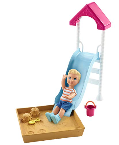 Barbie Skipper Muñeco bebé rubio con accesorios (Mattel FXG96)
