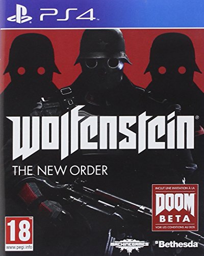 Bethesda Wolfenstein: The New Order, PS4 Básico PlayStation 4 Plurilingüe vídeo - Juego (PS4, PlayStation 4, Shooter, M (Maduro), Soporte físico)