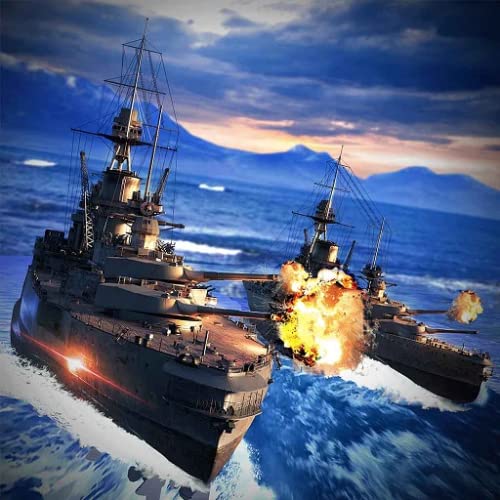 Blitz acorazados: batalla naval de buques de guerra de combate flota destructor