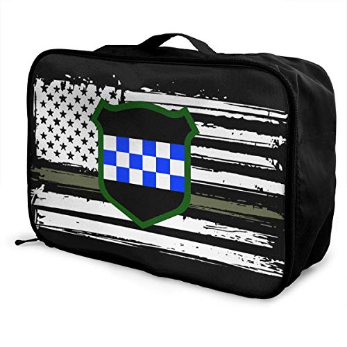 Bolsas de Maleta US 99th Infantry Division Travel Duffel Bag Portable Weekend Luggage Bag Backpack Funny Novelty Overnight Bag