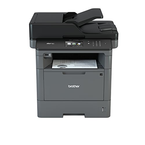 Brother MFC-L5700DN - Impresora multifunción láser Monocromo (Bandeja 250 Hojas, 40 ppm, USB 2.0, Memoria de 256 MB, Doble Cara automática, Ethernet) Color Gris carbón