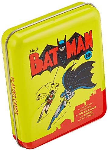 Caja metálica Versión Comic con baraja de Batman #1 - Cartamundi (108227928)