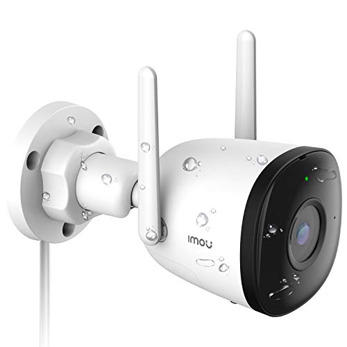 Cámara de Vigilancia WiFi Exterior 1080P, Imou Cámara IP Exterior con Visión Nocturna de 30m, IP67 a Prueba de Agua y Polvo, Imou Cloud/Ranura paraTarjetas SD