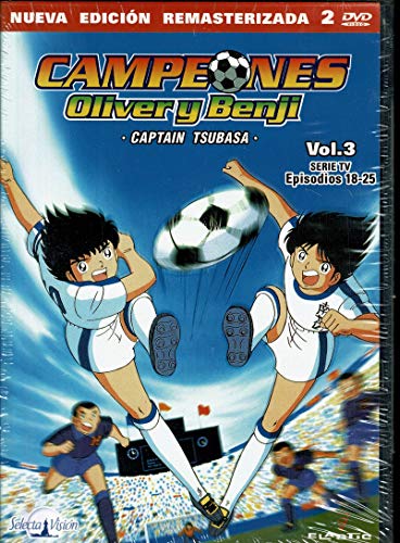 CAMPEONES OLIVER Y BENJI* CAPTAIN TSUBASA * VOL 3 EPISODIOS 18-25