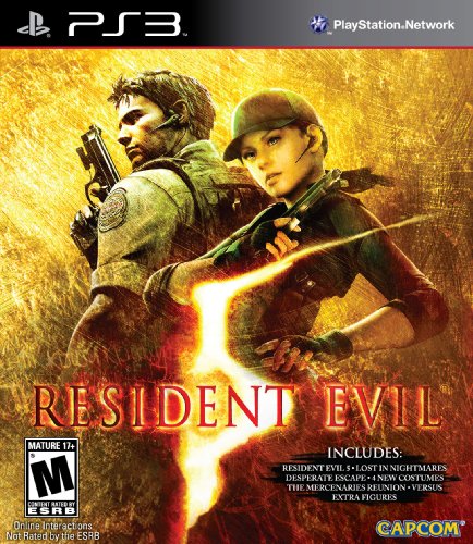 Capcom Resident Evil 5 Gold, PS3 PlayStation 3 Español vídeo - Juego (PS3, PlayStation 3, Shooter, Modo multijugador, M (Maduro))