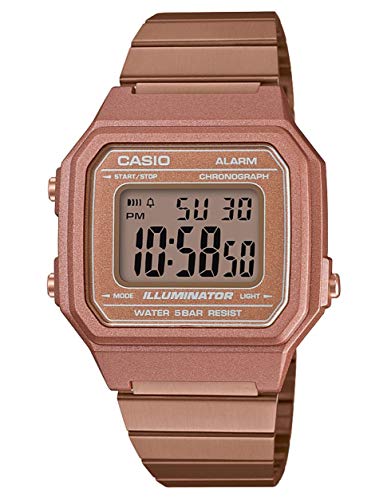 Casio Reloj Digital para Hombre de Cuarzo con Correa en Acero Inoxidable B650WC-5AEF