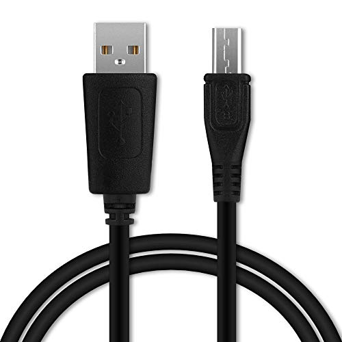 CELLONIC® Cable USB dato (Conector Largo, 1m) Compatible con Oukitel K10000 / K10000 Pro / K3 (Micro USB a USB A (Standard USB)) Cable de Carga Negro