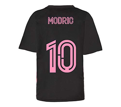 Champion's City Kit - 10 Modric - Camiseta y Pantalón Infantil Tercera Equipación - Real Madrid - Réplica Autorizada - Temporada 2020/2021