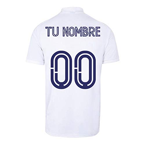 Champion's City Kit - Personalizable - Camiseta y Pantalón Infantil Primera, Segunda y Tercera Equipación - Real Madrid - Réplica Autorizada - Temporada 2020/2021