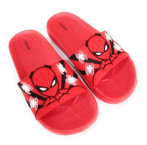 Chanclas Spíderman Playa o Piscina - Flip-Flop Spíderman de Goma para niños (Numeric_25)