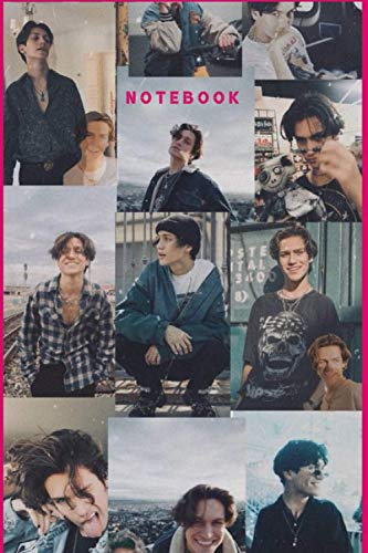Chase Hudson Tiktok Famous Notebook writing Journal 110 pages 6x9 inches Perfect gift for Christmas or Birthday: Matte Cover : birthday & christmas gift
