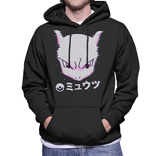 Cloud City 7 Mewtwo Legendary Glitch Men's Hooded Sweatshirt