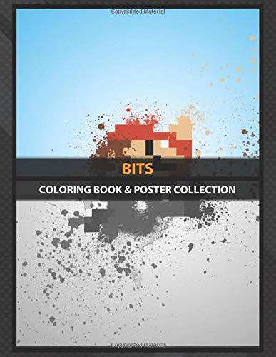 Coloring Book & Poster Collection: Bits Mario Gaming