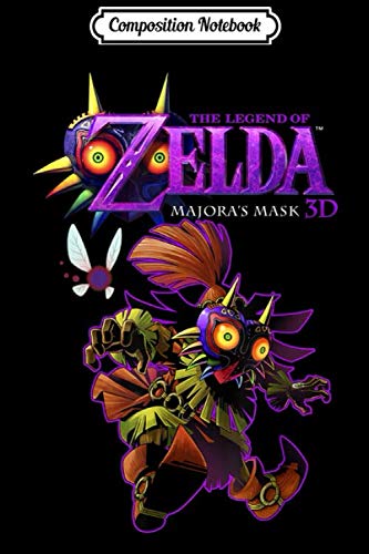 Composition Notebook: Legend Of Zelda Majoras Mask Skull Kid Portrait Logo  Journal/Notebook Blank Lined Ruled 6x9 100 Pages