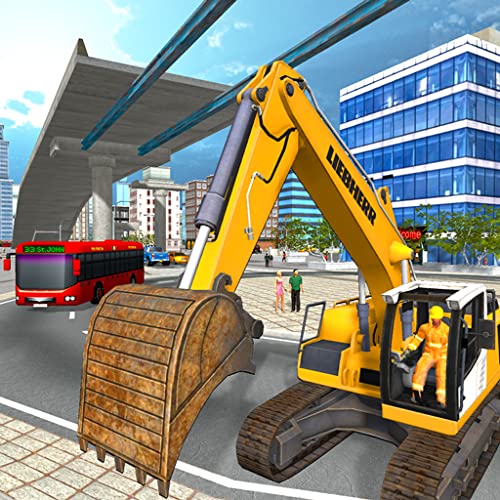 construcción del paso elevado de la ciudad: nuevo edificio del puente sim construcción del paso elevado de la ciudad: nuevo edificio del puente sim