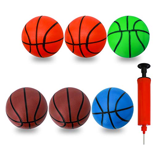 CYFIE 6 pcs Mini Pelota para Baloncesto Juego de Oficina y casa