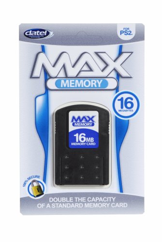 Datel Max Memory 16MB (PS2) [Importación inglesa]