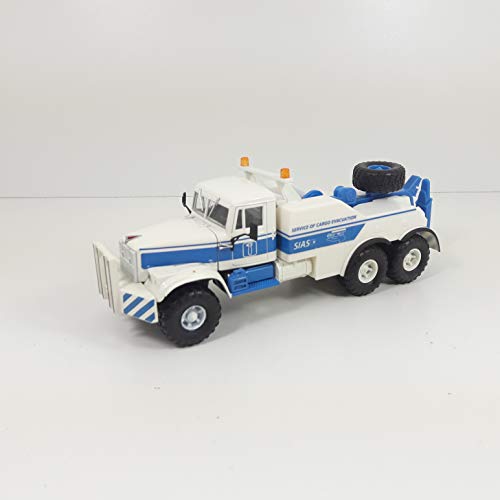 Desconocido 1/43 CAMION Truck Asistencia KRAZ 255B BRO-200 Blanco/Azul Special C