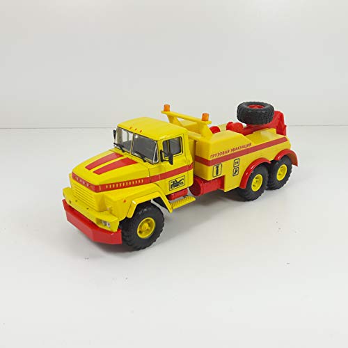 Desconocido 1/43 CAMION Truck Asistencia KRAZ 260 BRO-200 Amarilla/ROJA Special C