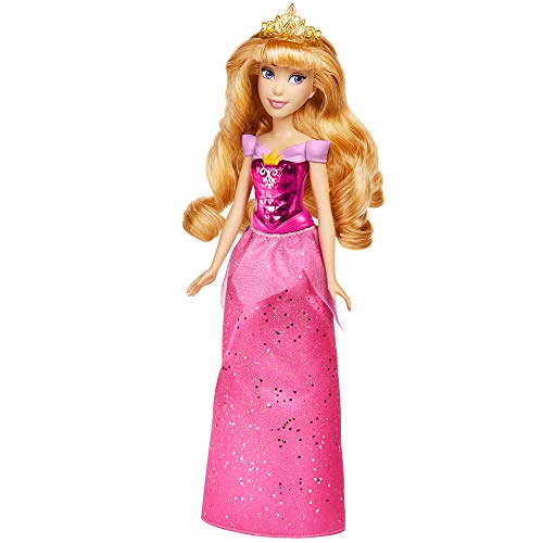 Disney Princesa Royal Shimmer Aurora, muñeca de Moda con Falda y Accesorios, Juguete para niños a Partir de 3 años, Multicolor (Hasbro F08825L0)