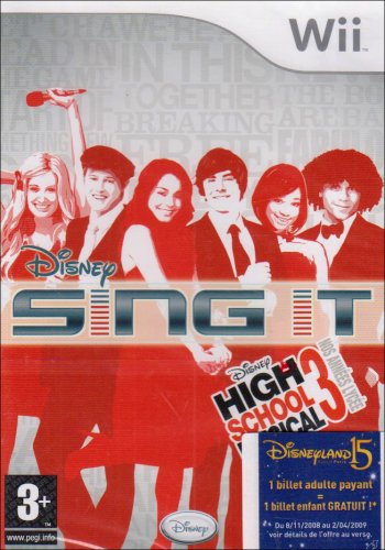 Disney sing it : high school musical 3 [Importación francesa]