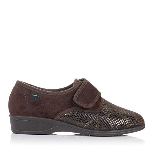DOCTOR CUTILLAS 792 Velcro Serpiente Mujer Marron 36 DOCTOR CUTILLAS 792 Velcro Serpiente Mujer Marron 36