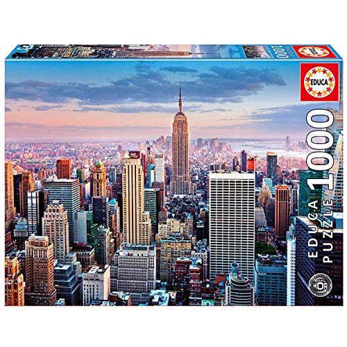 Educa- Manhattan, Nueva York Puzzle, 1000 Piezas, Multicolor (14811) Educa- Manhattan, Nueva York Puzzle, 1000 Piezas, Multicolor (14811)