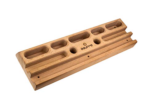 eGUrre hangboard Tabla Entrenamiento de Escalada, Fingerboard –Basati presas de Escalada de Madera eGUrre hangboard Tabla Entrenamiento de Escalada, Fingerboard –Basati presas de Escalada de Madera