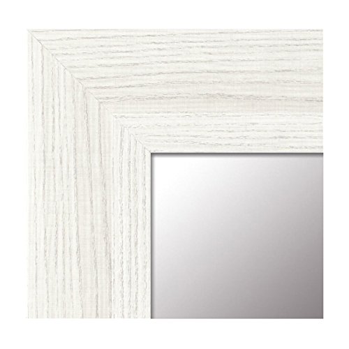 Espejo de Pared Fabricado en España- Varios Tamaños y Colores - Espejo Vestidor, Salón, Baño, Entraditas- Modelo MDF8 (Blanco veta, 55x150 cm) Espejo de Pared Fabricado en España- Varios Tamaños y Colores - Espejo Vestidor, Salón, Baño, Entraditas- Modelo MDF8 (Blanco veta, 55x150 cm)