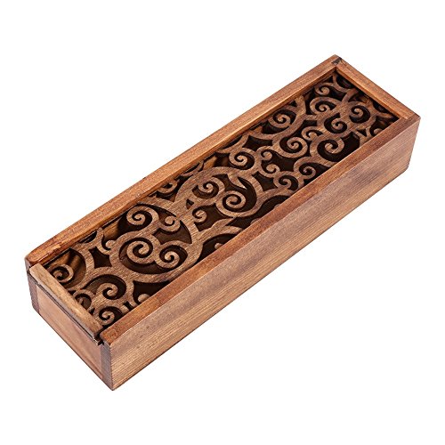 Estuche de madera para lápices y bolígrafos, organizador para estudiantes, para niños, 4 tipos Estuche de madera para lápices y bolígrafos, organizador para estudiantes, para niños, 4 tipos