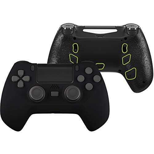 eXtremeRate Decade Tournament Controller(DTC) Actualización Kit para Control PS4 JDM-040/050/055 Actualización Board&Carcasa Ergonómica&Botones Traseros&Gatillos Stops-No Incluye Mando(Negro)