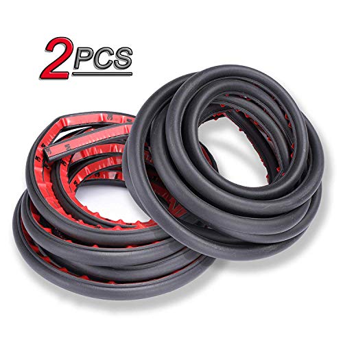 Fafada Goma de Sellado 4m 2 Piezas Burletes de Goma para Sellar Puertas de Coche Camión Junta de Goma 4m x 15mm x 15mm Fafada Goma de Sellado 4m 2 Piezas Burletes de Goma para Sellar Puertas de Coche Camión Junta de Goma 4m x 15mm x 15mm