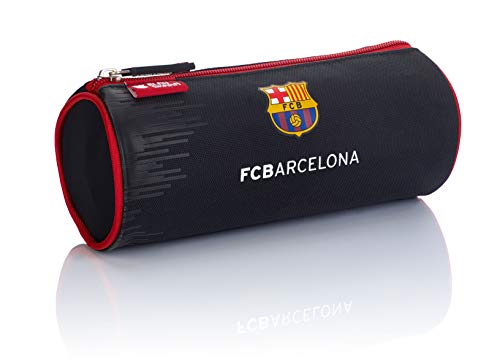 FC Barcelona FC-243 The Best Team 7 - Estuche para lápices, 22 cm, Color Negro FC Barcelona FC-243 The Best Team 7 - Estuche para lápices, 22 cm, Color Negro