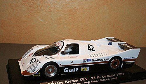 FLY SLOT - Scalextric Slot flyslot 060102 Compatible Porsche Kremer ck5 24h le Mans 1983